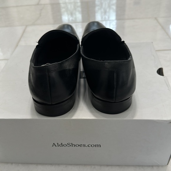 Men’s Black Aldo Loafers Size 12 - Picture 5 of 9